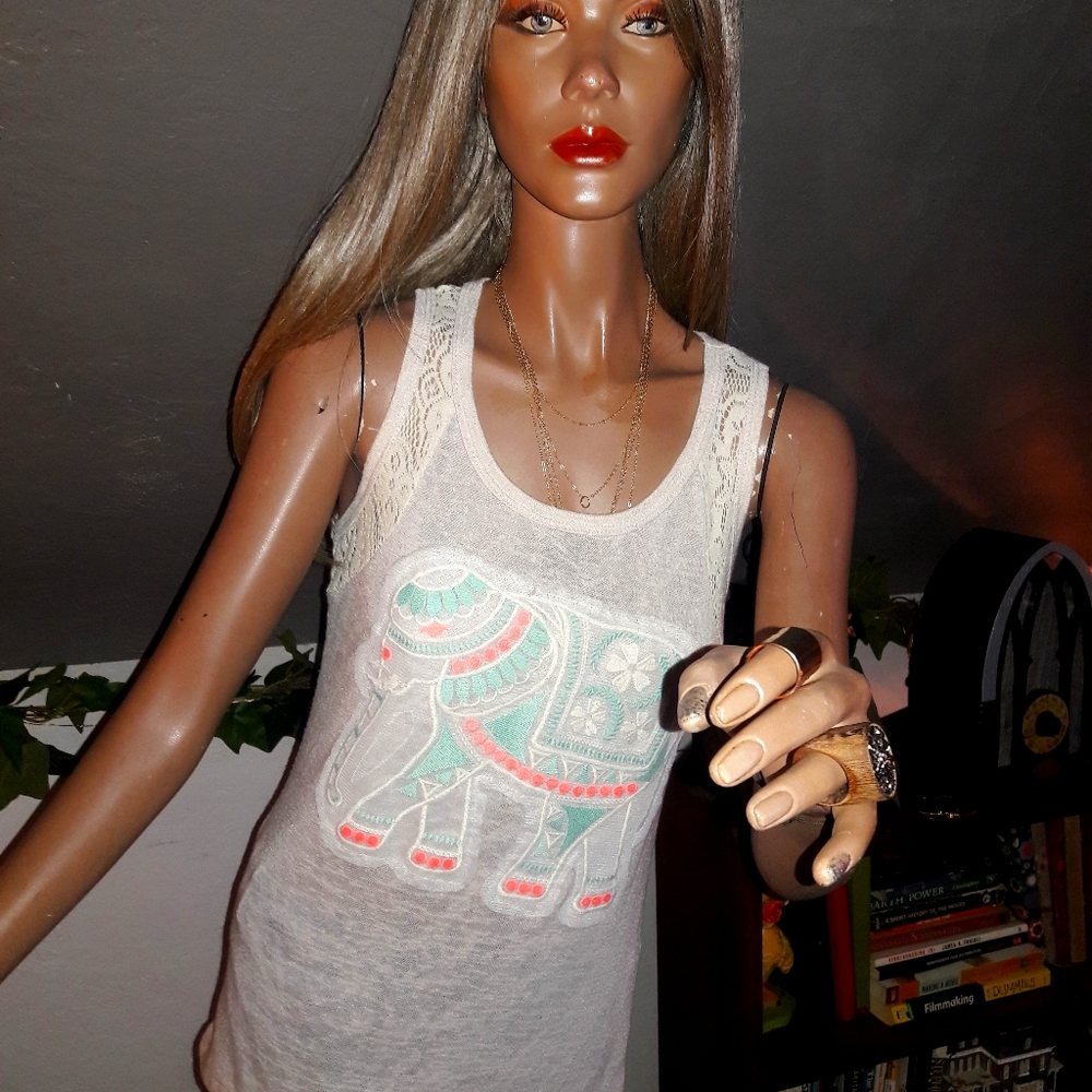 Women's Elephant Tank Top